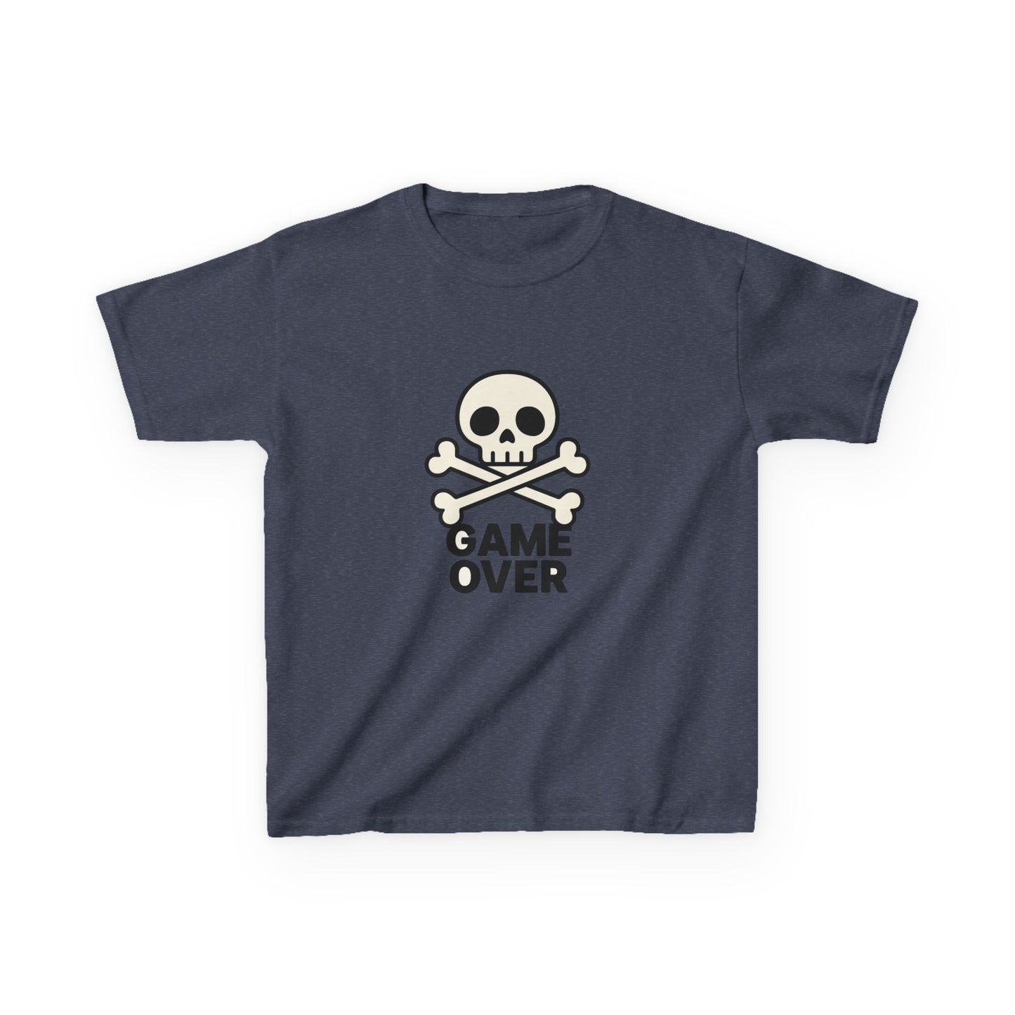 Kids Skull Gamer Tee, Perfect for Video Game Lovers, Halloween Costume, Birthday Gift, Casual Wear, Unisex Kids T-Shirt