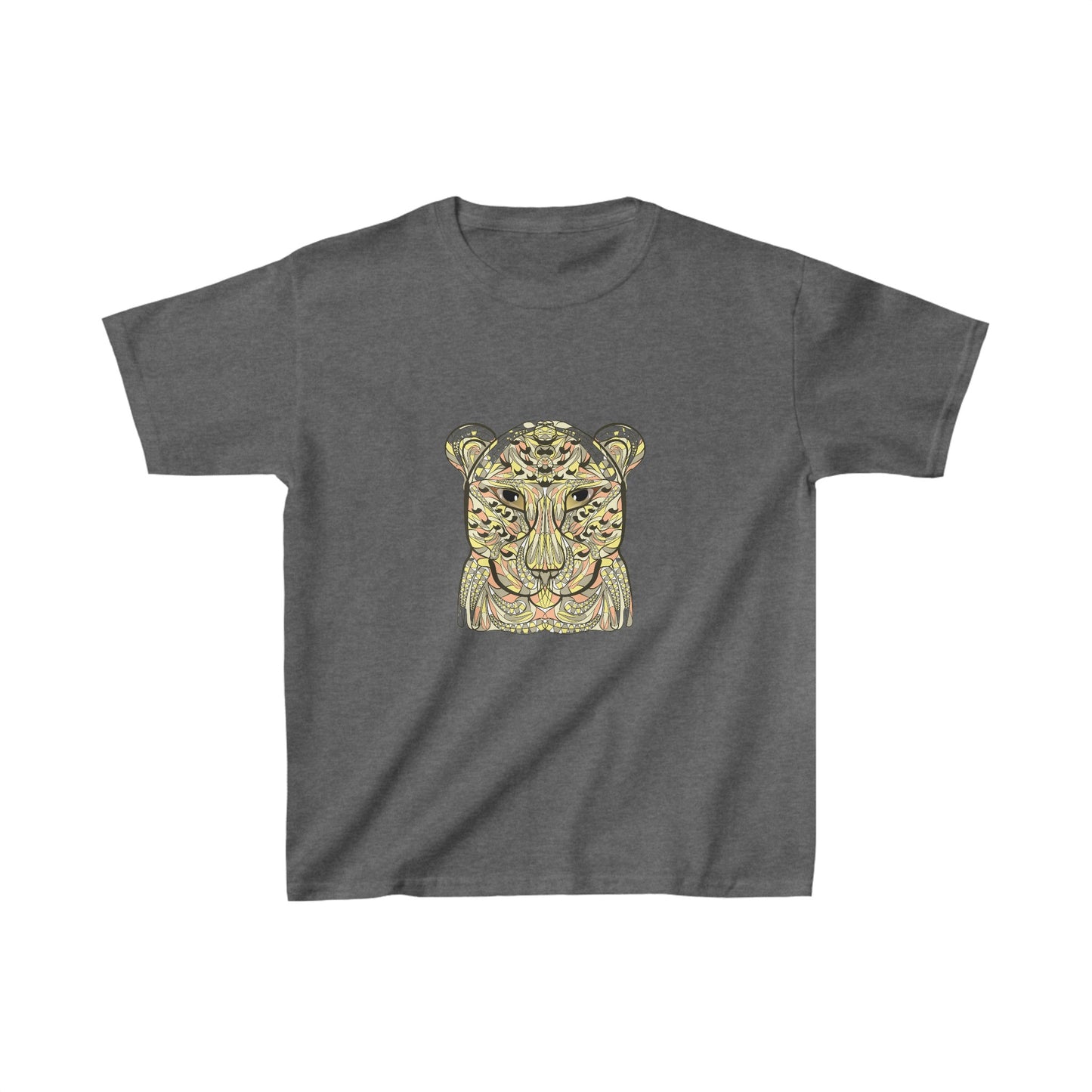 Leopard Geometric Kids Heavy Cotton™ Tee