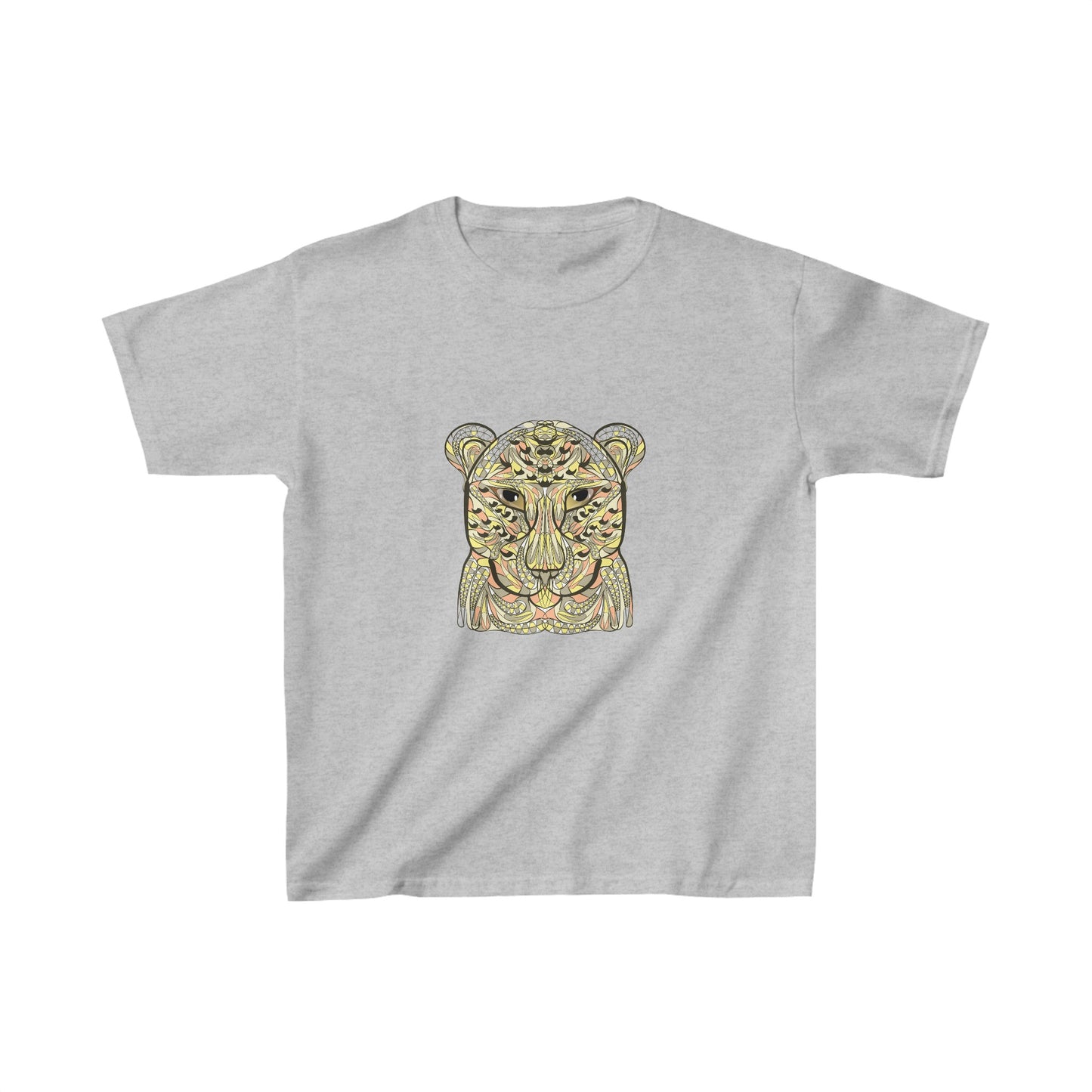 Leopard Geometric Kids Heavy Cotton™ Tee