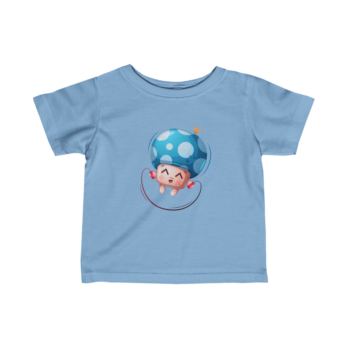 Mushroom Jump Rope Infant Fine Jersey Tee