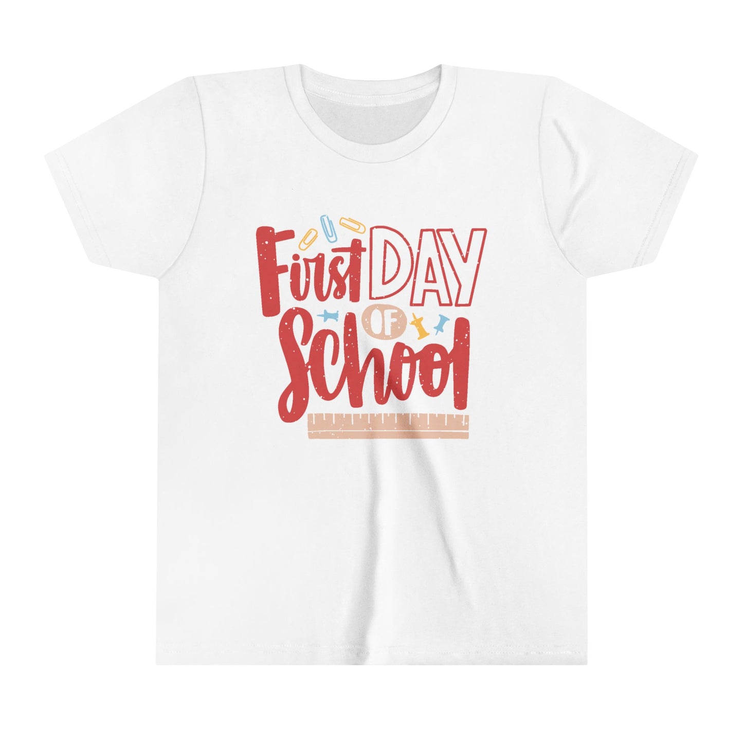 First day of school-Youth Short Sleeve Tee