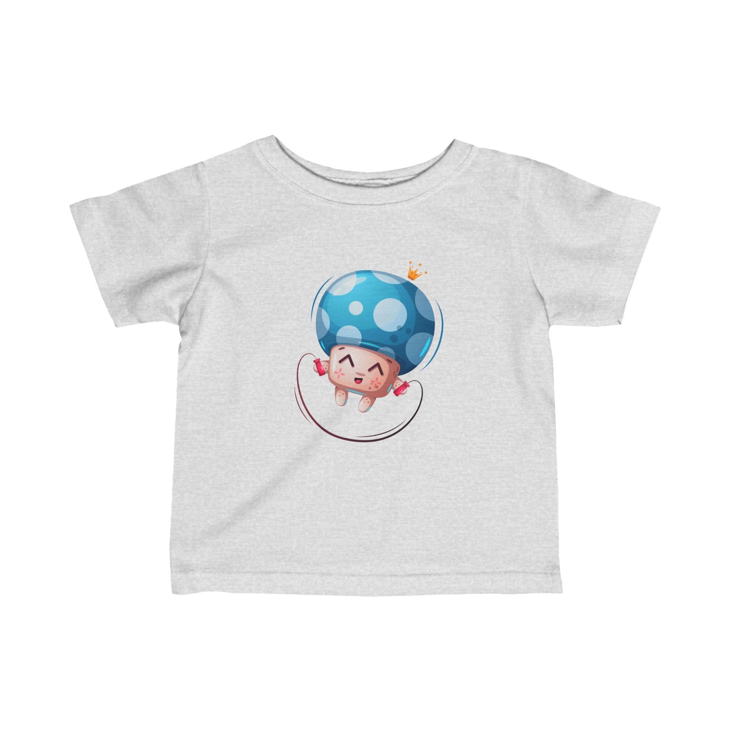 Mushroom Jump Rope Infant Fine Jersey Tee