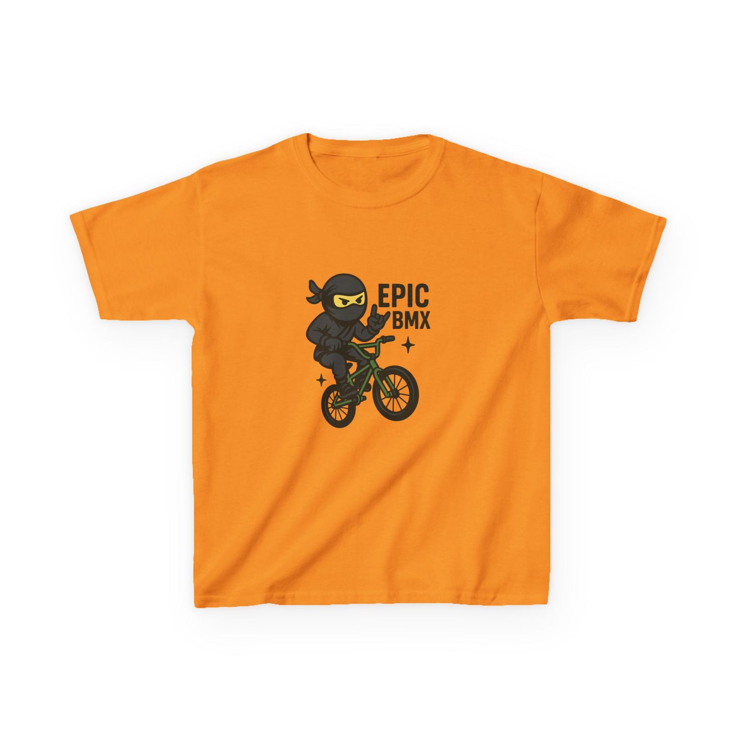 Epic BMX Ninja Kids Tee, Fun T-Shirt for Little Riders, Kids Bicycle Shirt, Cool Kids Apparel, Birthday Gift for Boys