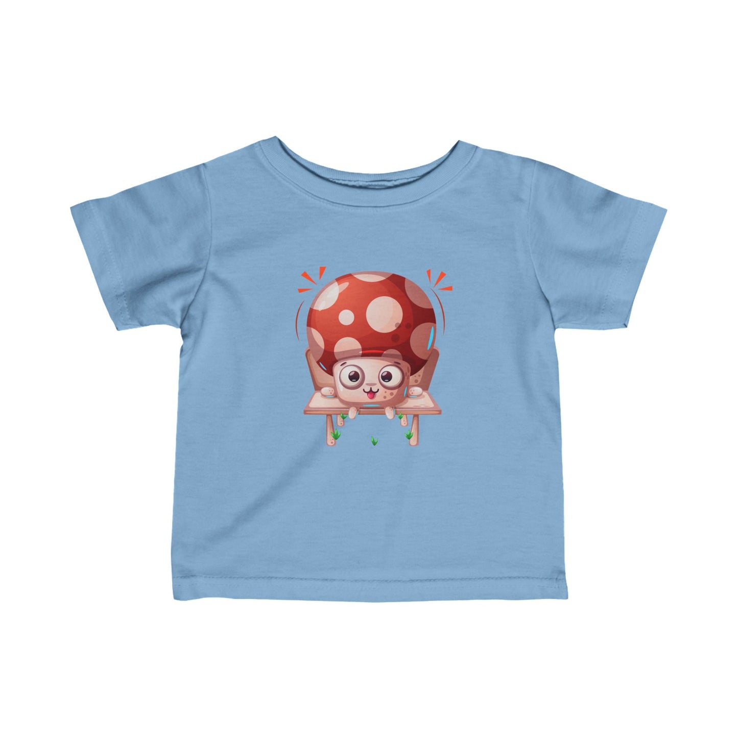 Mushroom 2 Infant Fine Jersey Tee