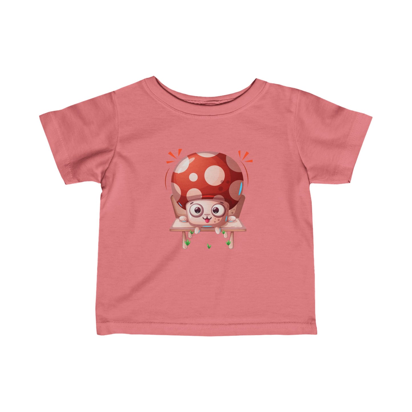 Mushroom 2 Infant Fine Jersey Tee
