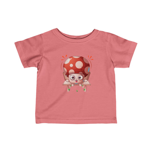 Mushroom 2 Infant Fine Jersey Tee