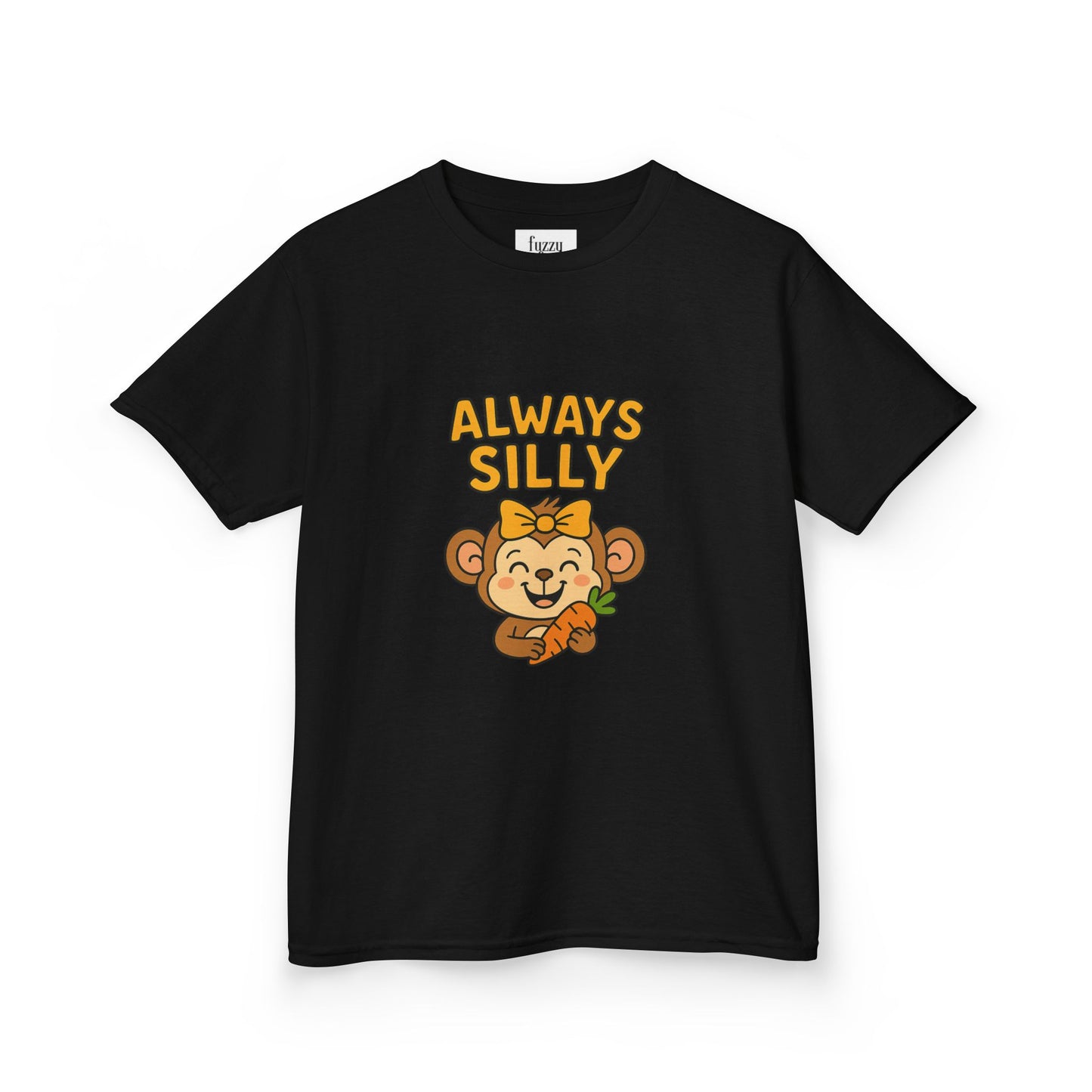 Always Silly Kids Tee, Kids Cotton Shirt, Funny Children's T-Shirt, Cute Animal Tee, Gift for Kids, Playful Birthday Outfit