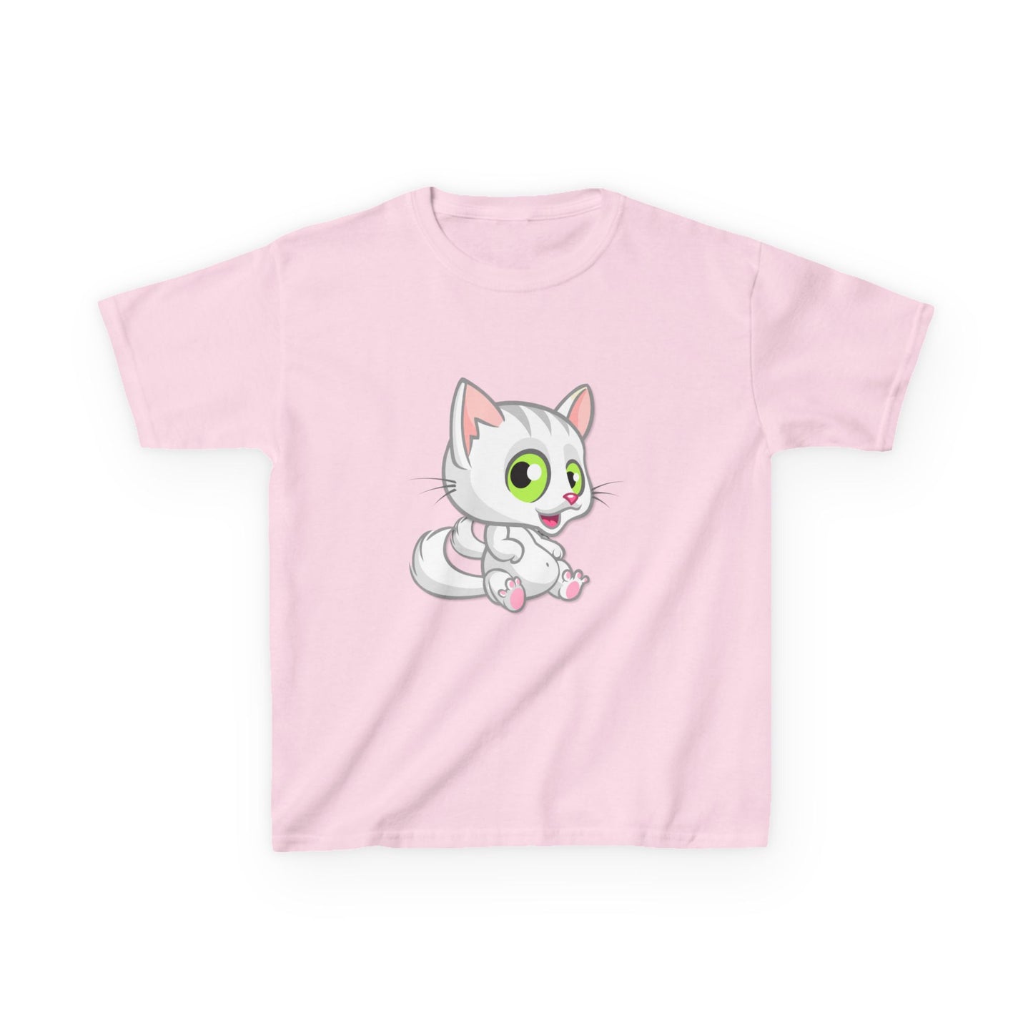 Smiling Cat-Kids Heavy Cotton™ Tee