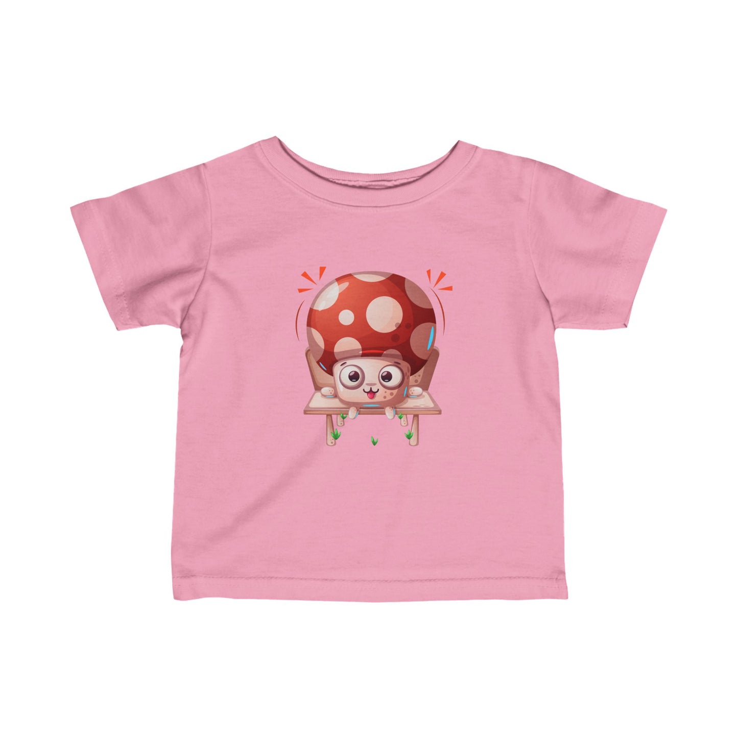 Mushroom 2 Infant Fine Jersey Tee