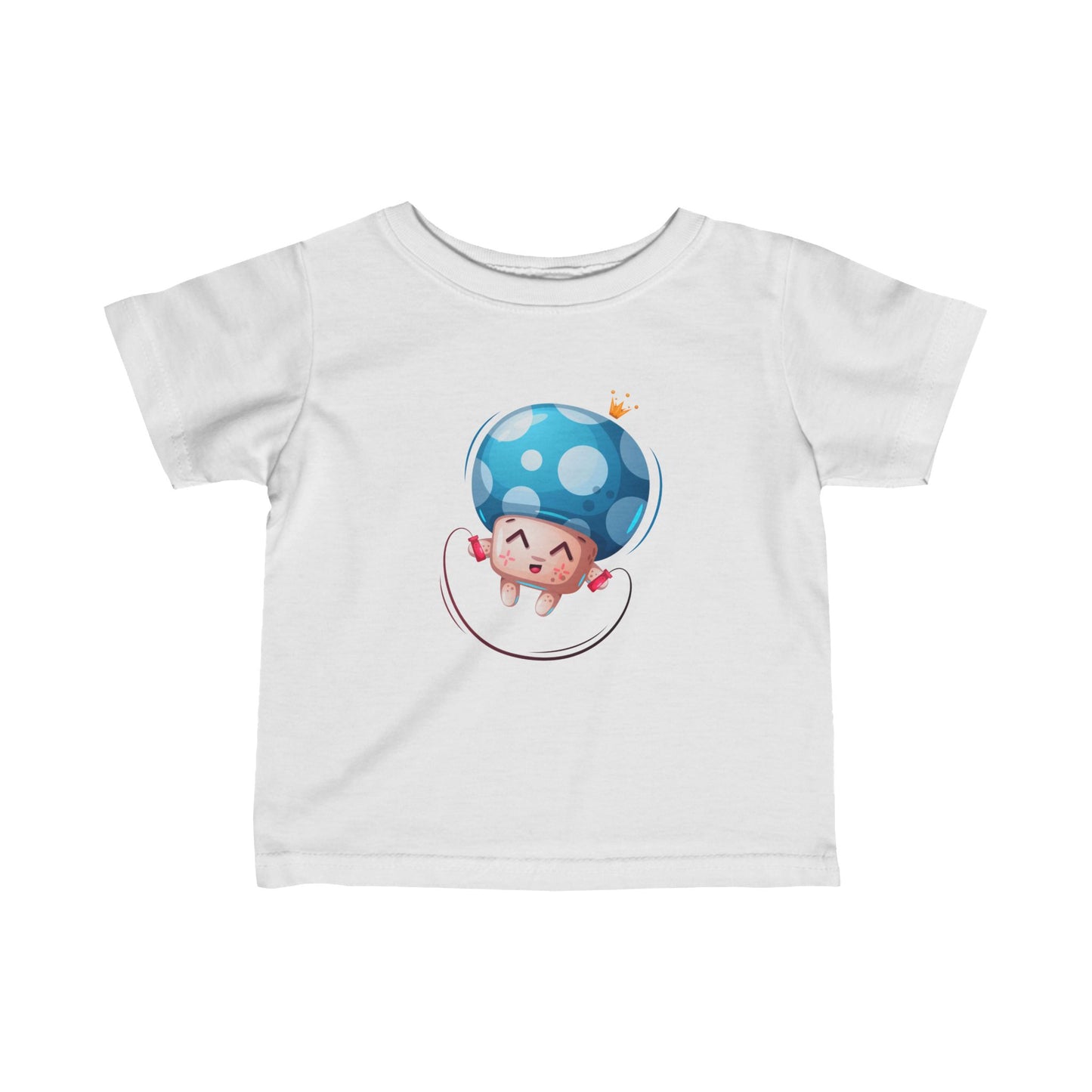 Mushroom Jump Rope Infant Fine Jersey Tee