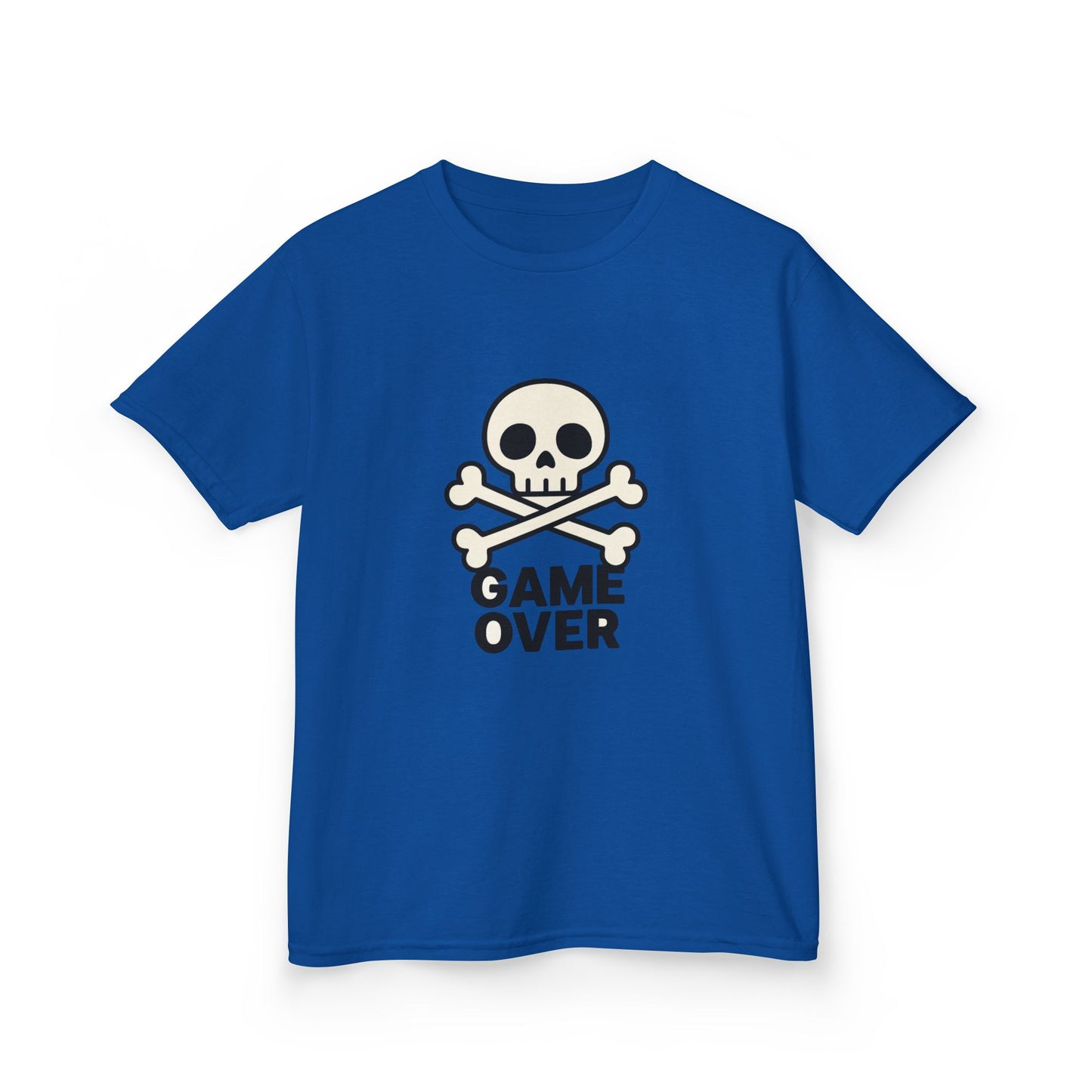 Kids Skull Gamer Tee, Perfect for Video Game Lovers, Halloween Costume, Birthday Gift, Casual Wear, Unisex Kids T-Shirt