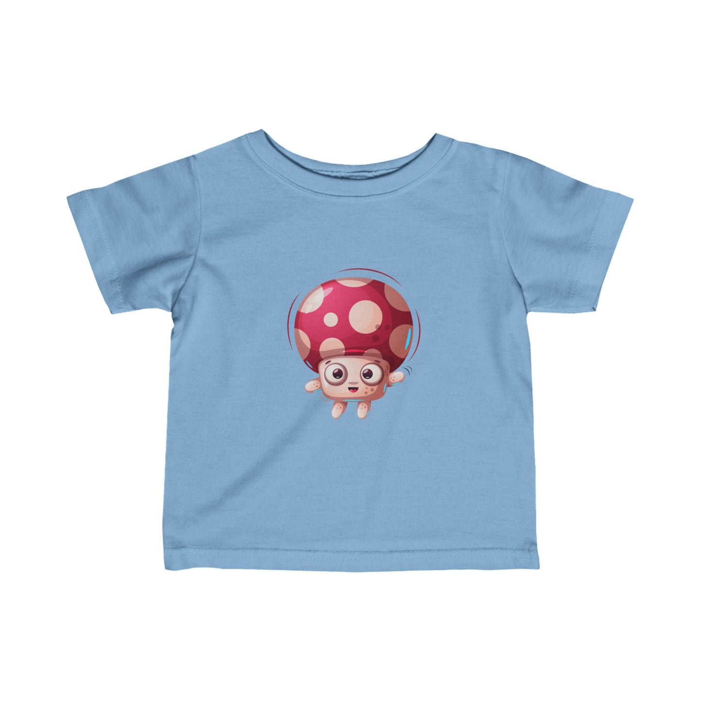 Mushroom Infant Fine Jersey Tee