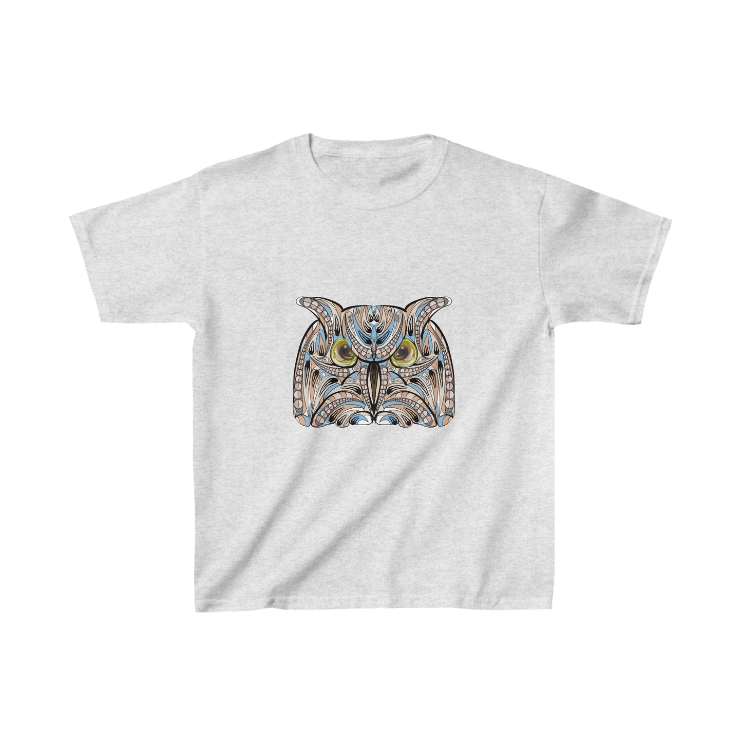 Owl Geometric Kids Heavy Cotton™ Tee