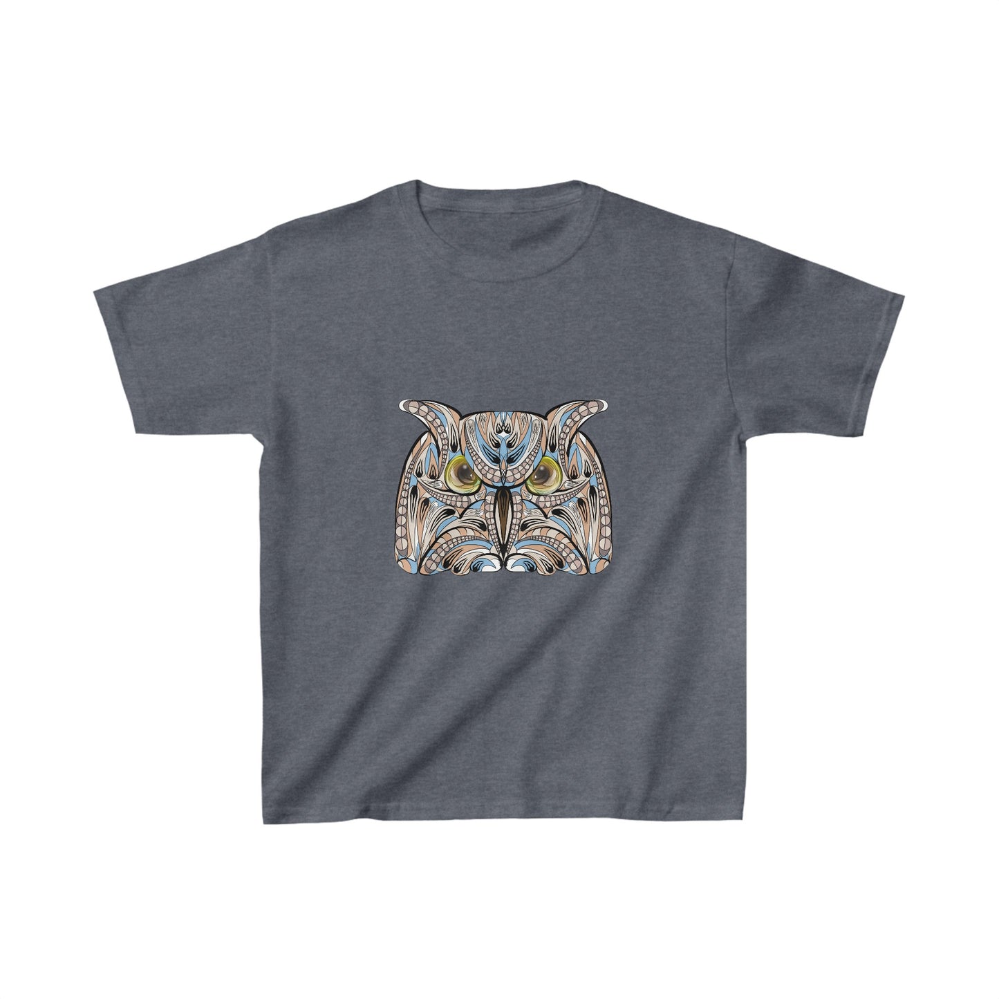Owl Geometric Kids Heavy Cotton™ Tee