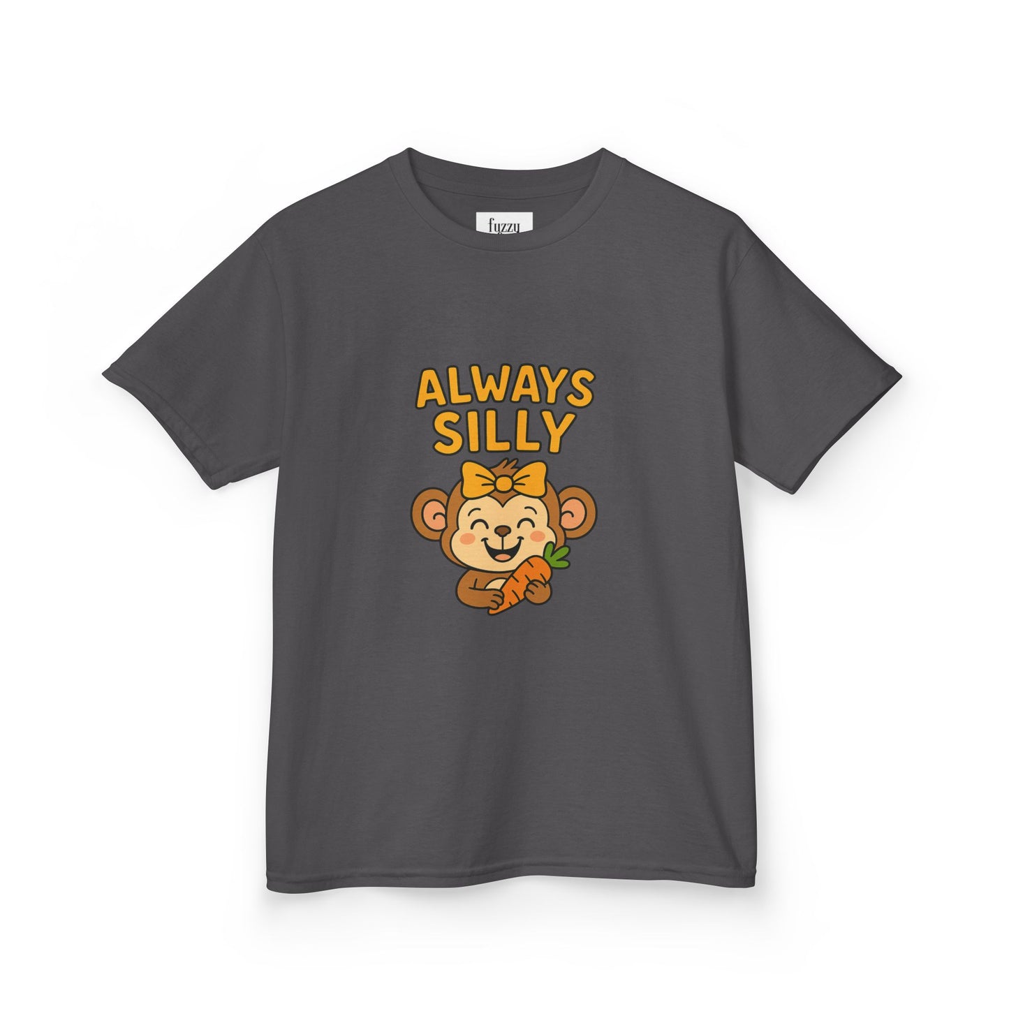 Always Silly Kids Tee, Kids Cotton Shirt, Funny Children's T-Shirt, Cute Animal Tee, Gift for Kids, Playful Birthday Outfit