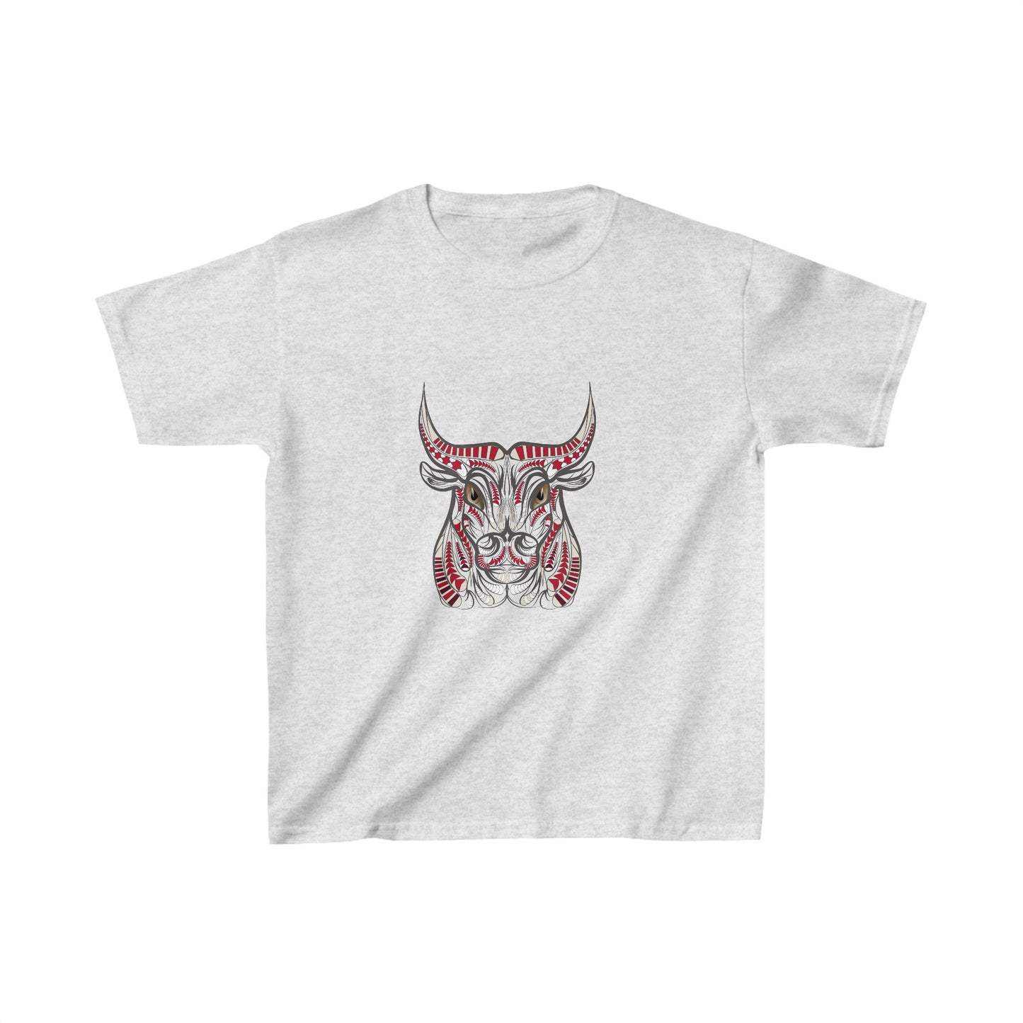 Bull Geometric Kids Heavy Cotton™ Tee