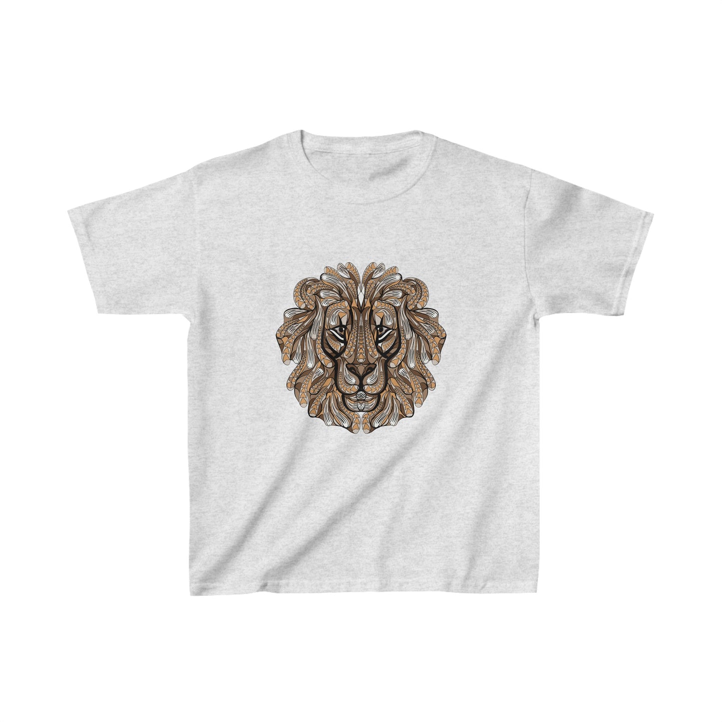 Lion 2 Geometric Kids Heavy Cotton™ Tee
