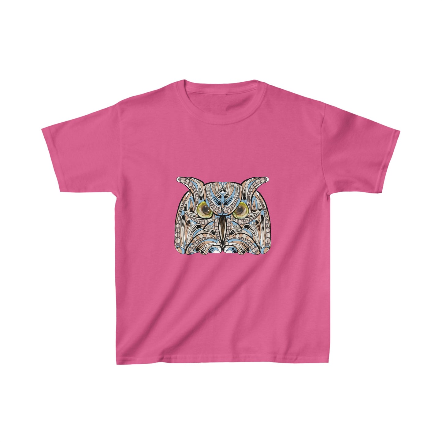 Owl Geometric Kids Heavy Cotton™ Tee