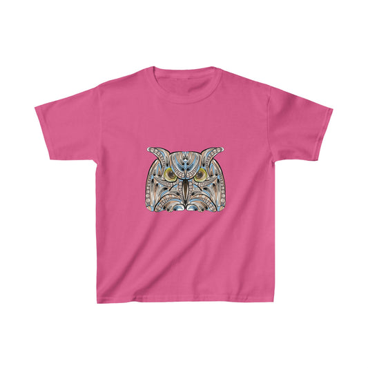 Owl Geometric Kids Heavy Cotton™ Tee