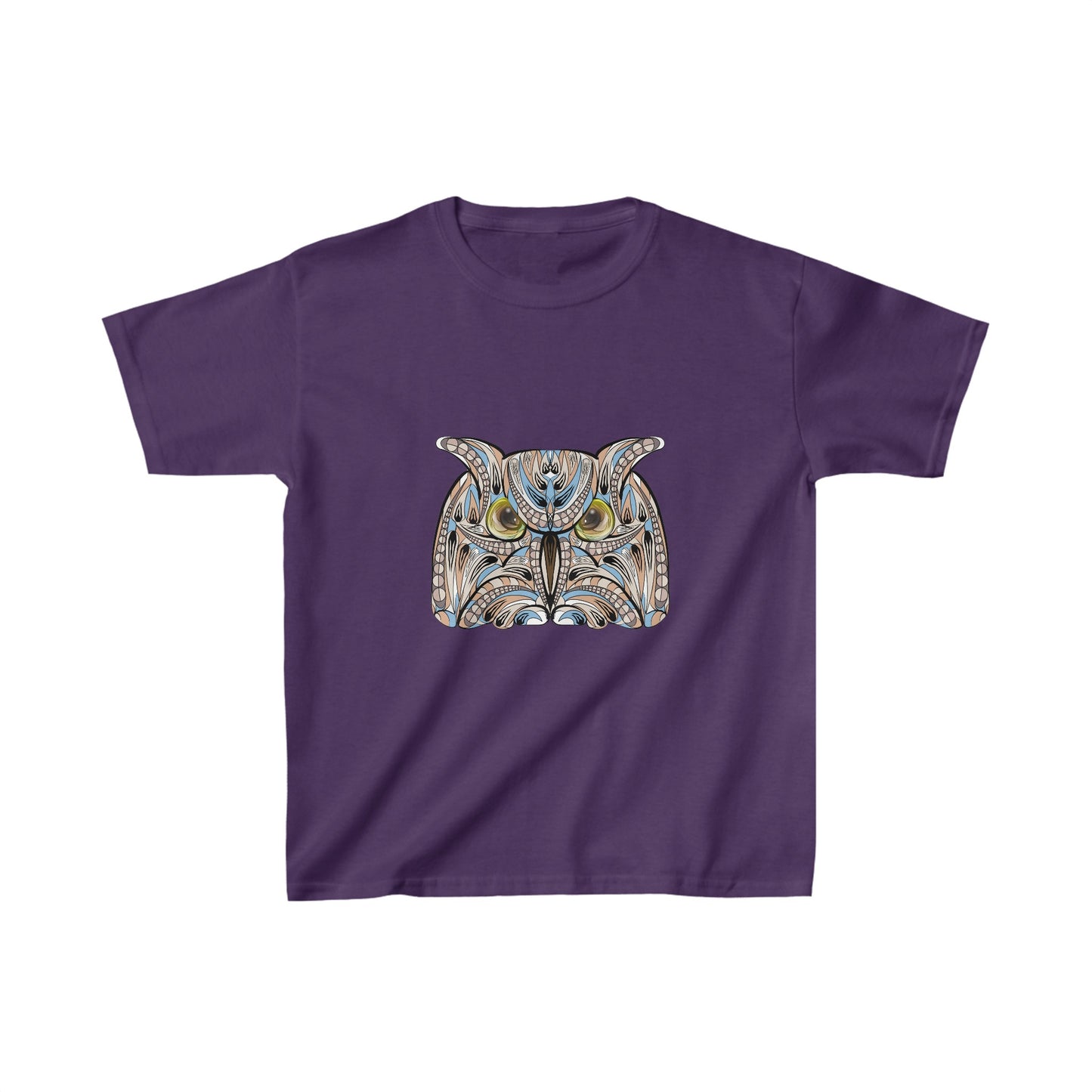 Owl Geometric Kids Heavy Cotton™ Tee