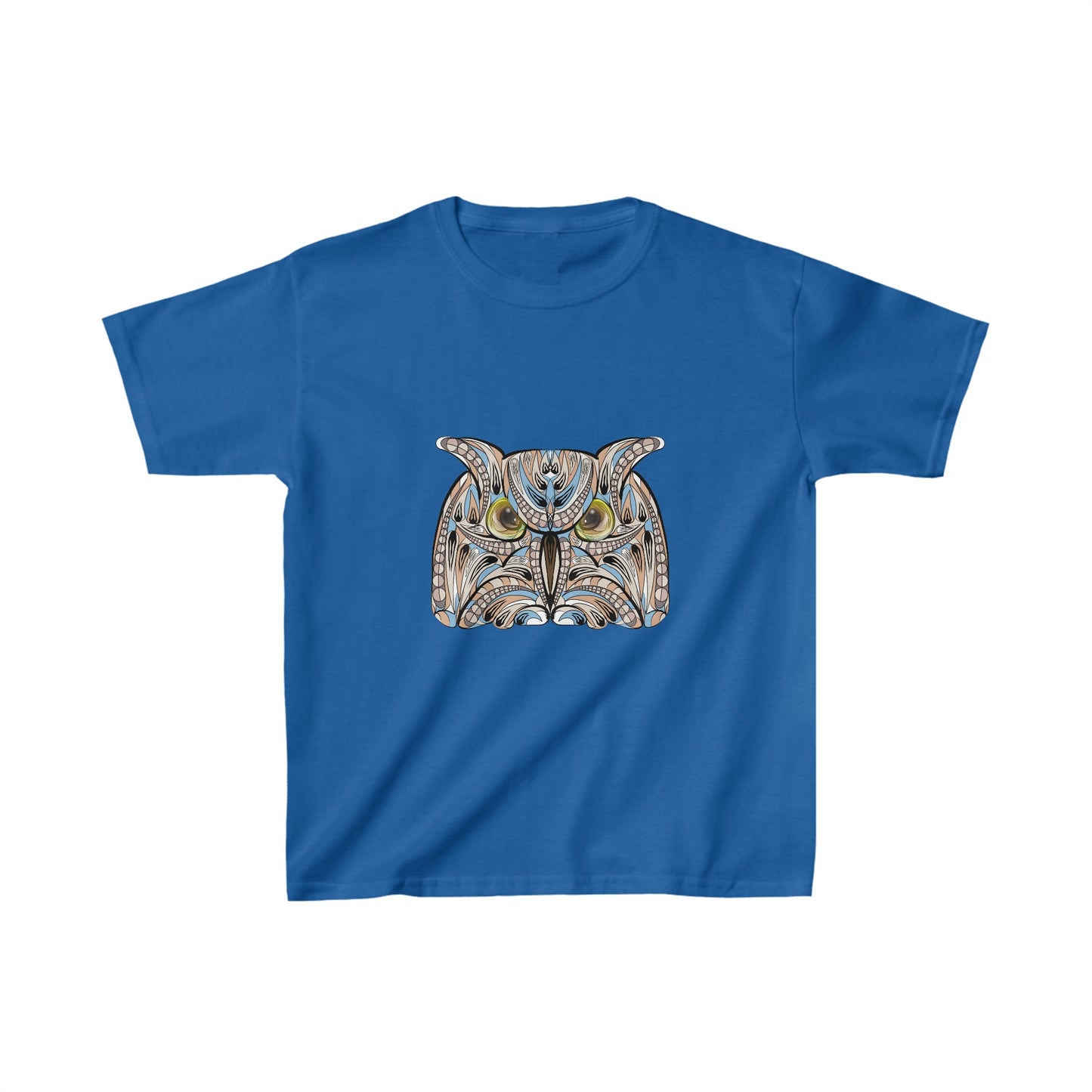 Owl Geometric Kids Heavy Cotton™ Tee