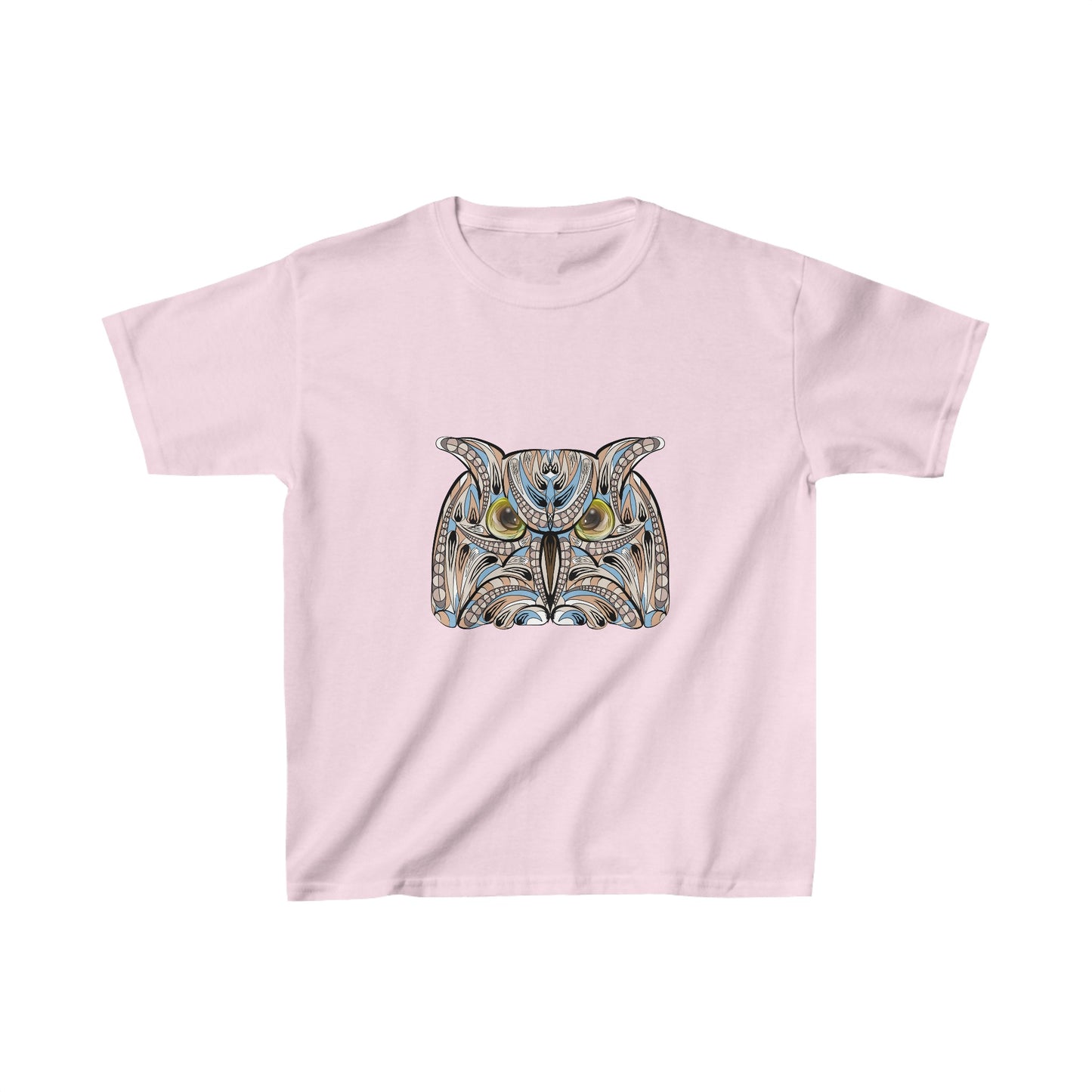 Owl Geometric Kids Heavy Cotton™ Tee
