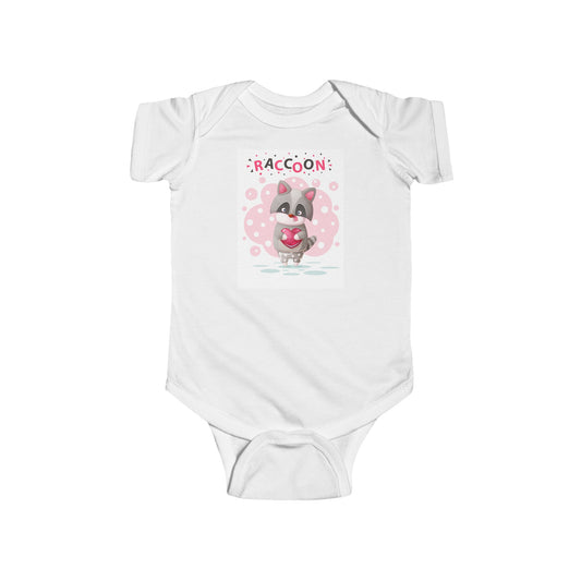 Racoon Infant Fine Jersey Bodysuit