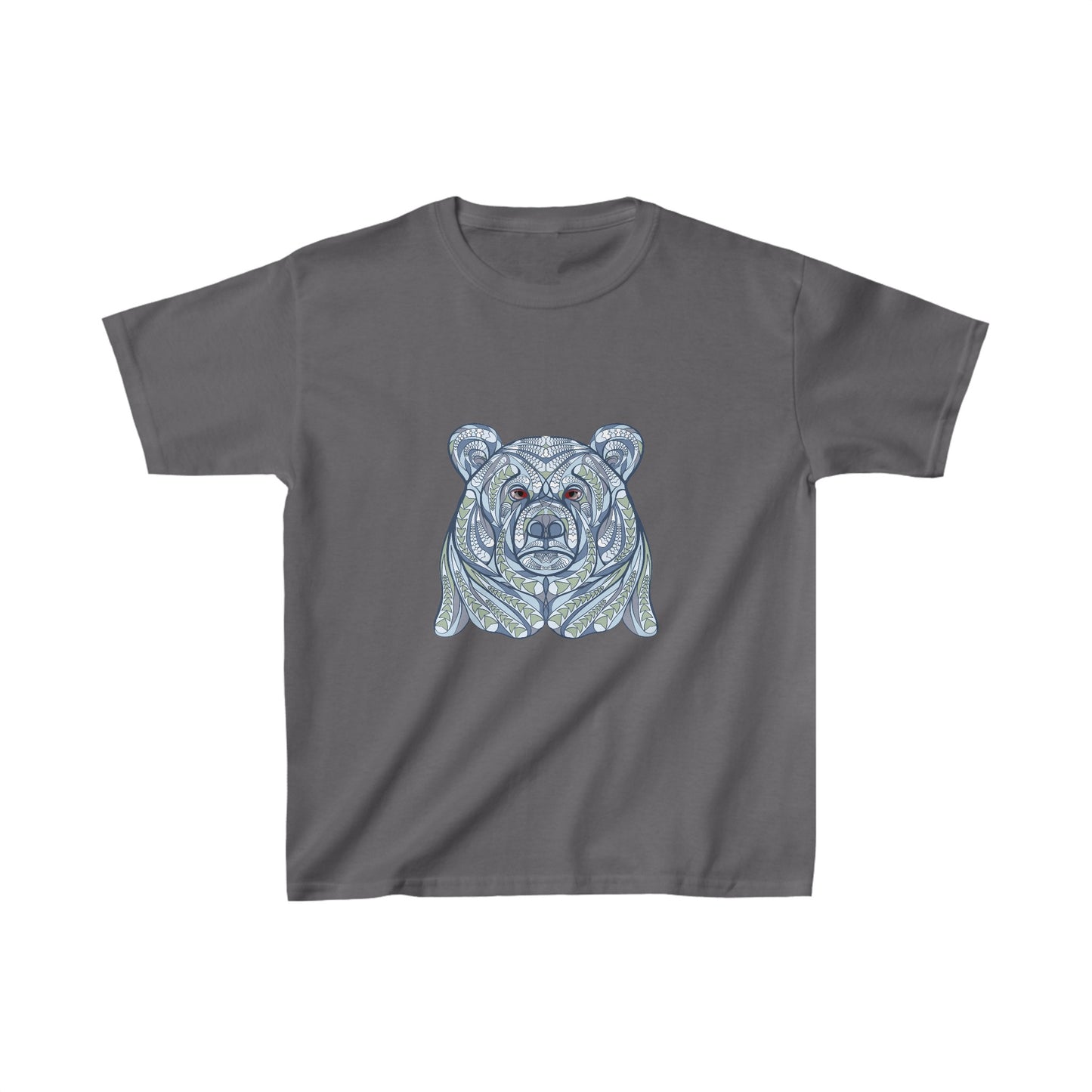 Bear Geometric Kids Heavy Cotton™ Tee