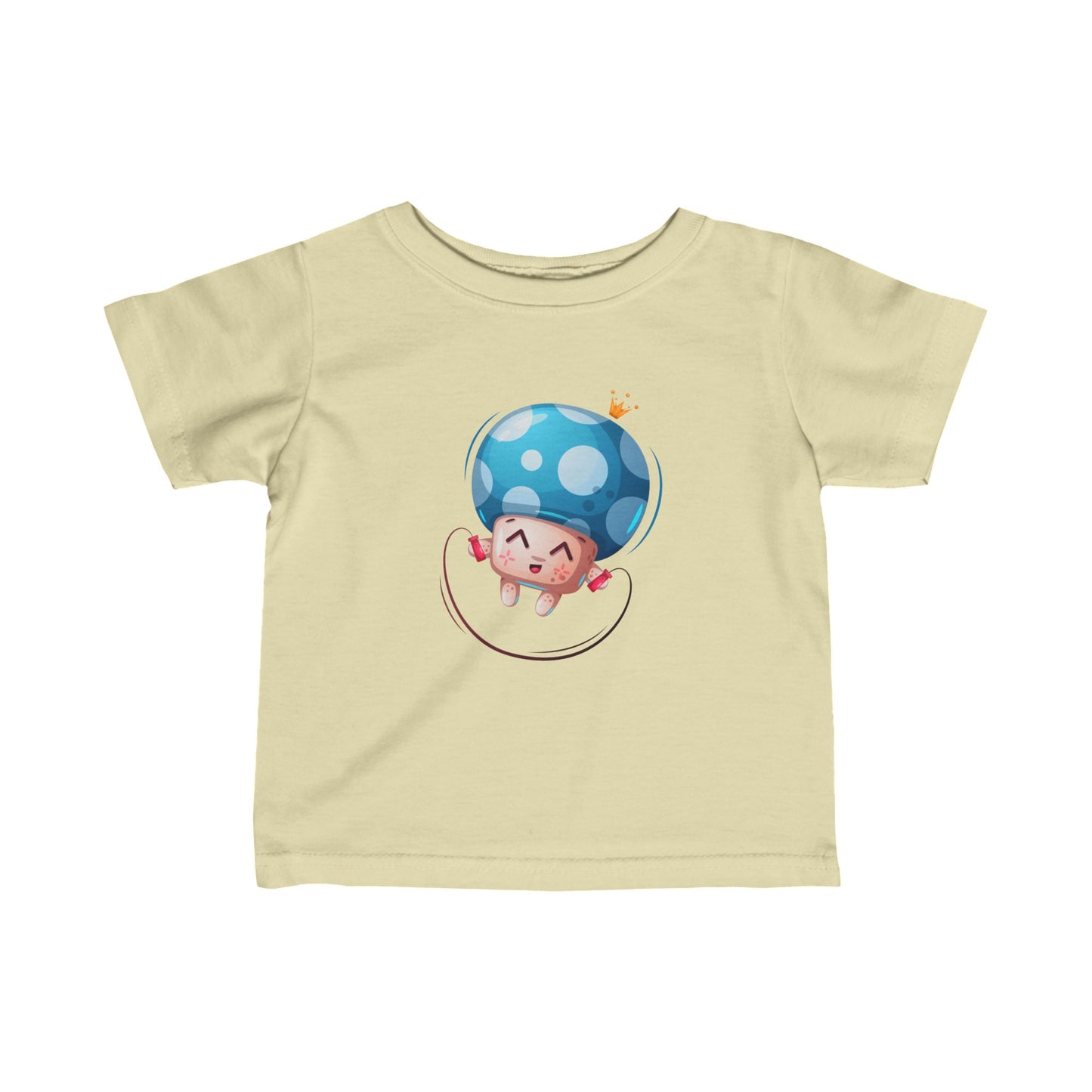Mushroom Jump Rope Infant Fine Jersey Tee