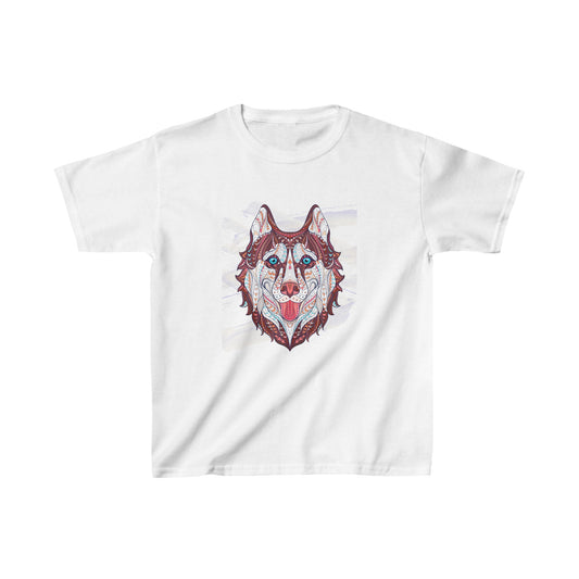 Husky Kids White Heavy Cotton™ Tee