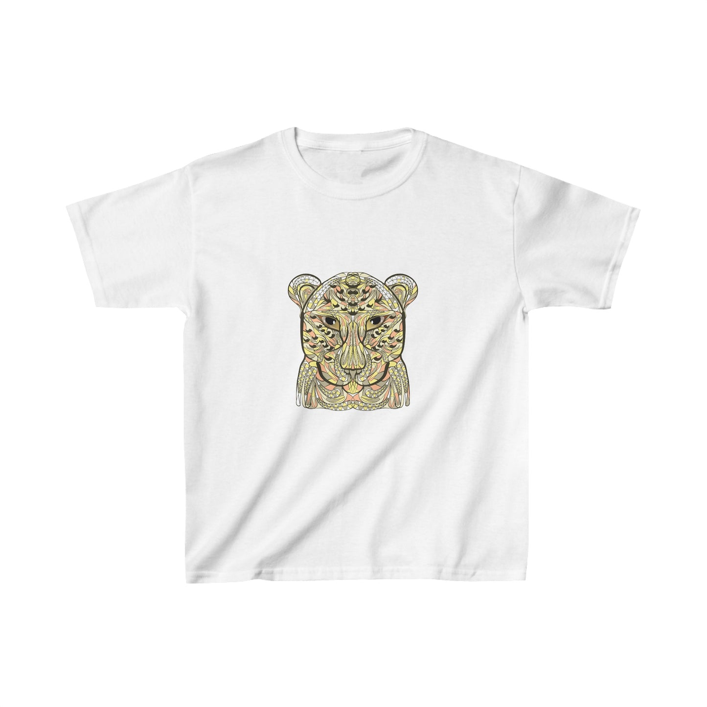 Leopard Geometric Kids Heavy Cotton™ Tee