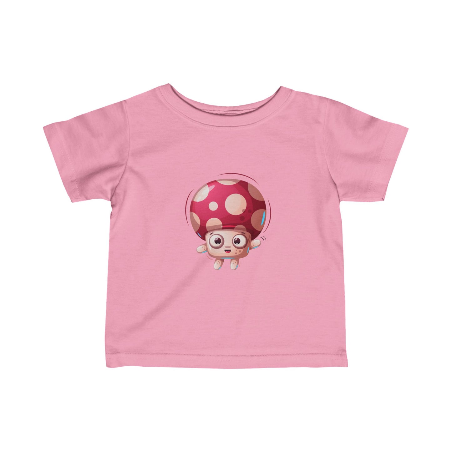 Mushroom Infant Fine Jersey Tee