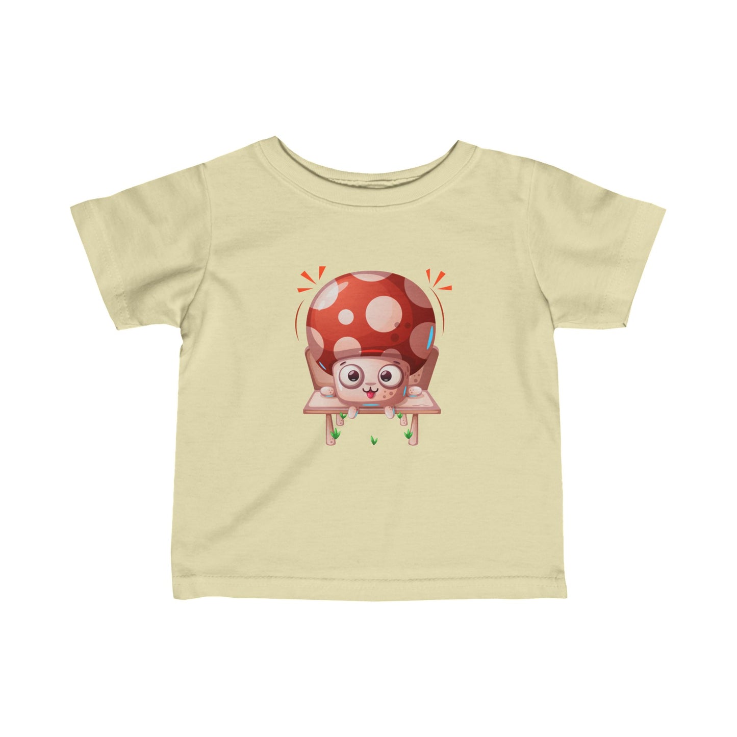 Mushroom 2 Infant Fine Jersey Tee