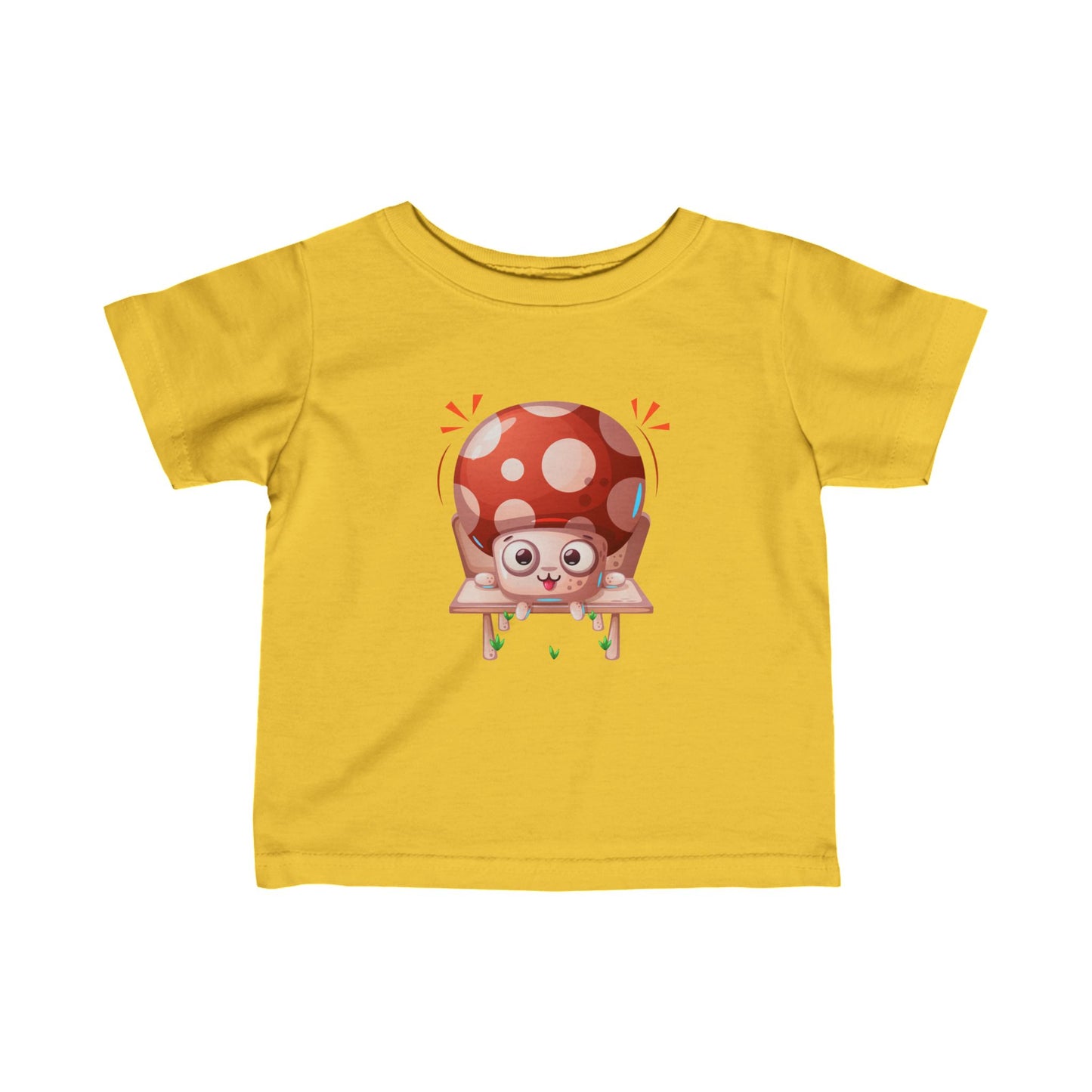 Mushroom 2 Infant Fine Jersey Tee