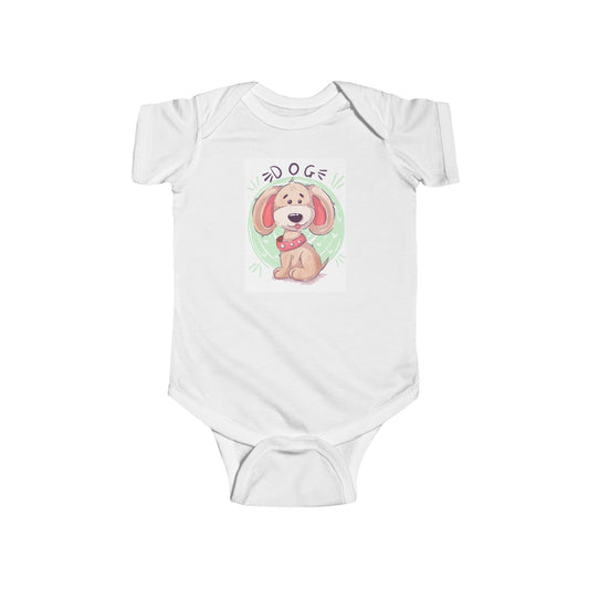 Dog Infant Fine Jersey Bodysuit