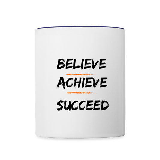 Full Color Mug-BAS - white/cobalt blue